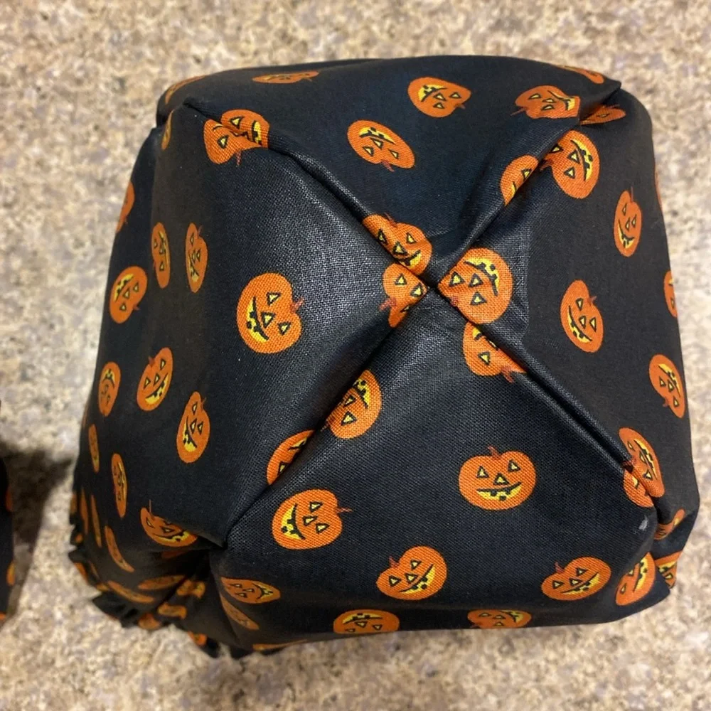 Longaberger pumpkin fabric
